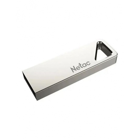Флешка Netac U326 4Gb (NT03U326N-004G-20PN), USB2.0, металлическая плоская - фото 5