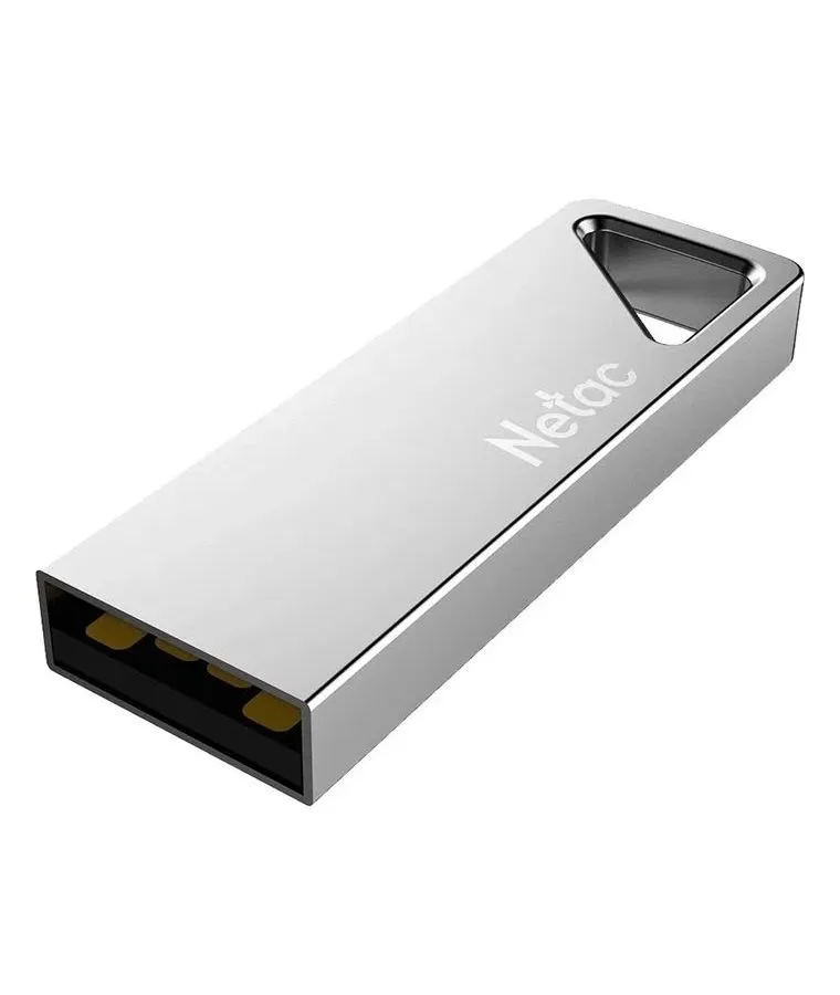 Флешка Netac U326 4Gb (NT03U326N-004G-20PN), USB2.0, металлическая плоская - фото 7