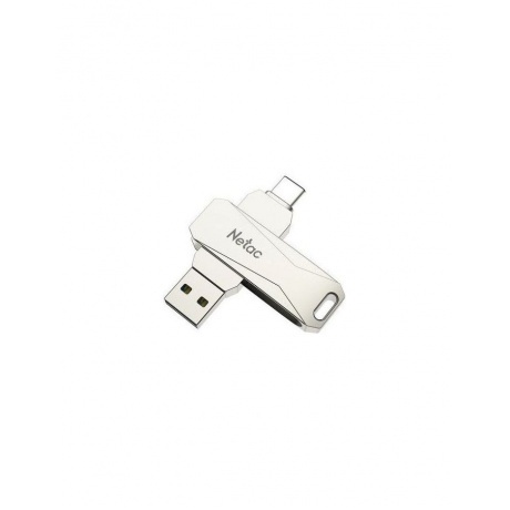 Флешка Netac U782C 256Gb (NT03U782C-256G-30PN), USB3.0+TypeC, ме...