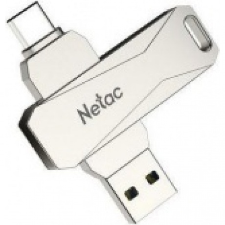Флешка Netac U782C 256Gb (NT03U782C-256G-30PN), USB3.0+TypeC, металлическая - фото 3