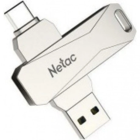 Флешка Netac U782C 256Gb (NT03U782C-256G-30PN), USB3.0+TypeC, металлическая - фото 3