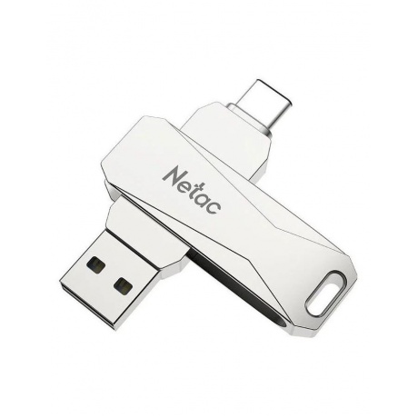 Флешка Netac U782C 512Gb (NT03U782C-512G-30PN), USB3.0+TypeC, металлическая - фото 1