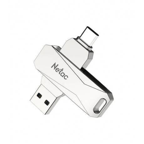 Флешка Netac U782C 512Gb (NT03U782C-512G-30PN), USB3.0+TypeC, металлическая - фото 2