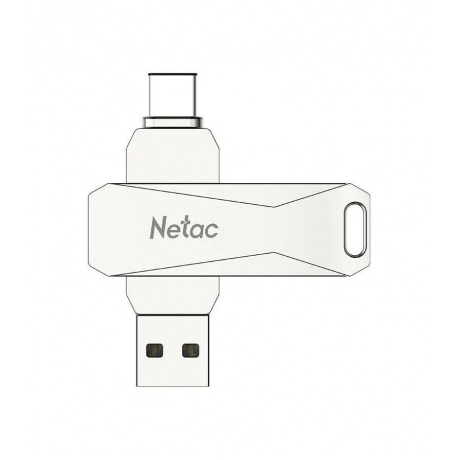 Флешка Netac U782C 512Gb (NT03U782C-512G-30PN), USB3.0+TypeC, металлическая - фото 5