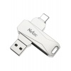 Флешка Netac U782C 512Gb (NT03U782C-512G-30PN), USB3.0+TypeC, ме...