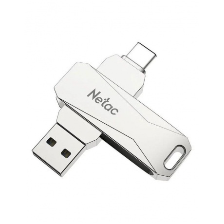 

Флешка Netac U782C 512Gb (NT03U782C-512G-30PN), USB3.0+TypeC, металлическая