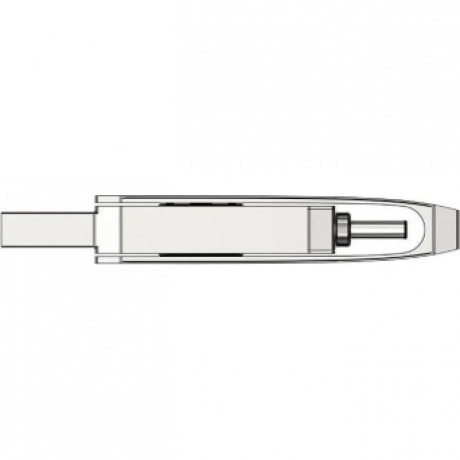 Флешка Netac U782C 512Gb (NT03U782C-512G-30PN), USB3.0+TypeC, металлическая - фото 4