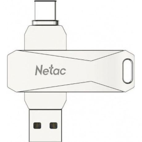 Флешка Netac U782C 512Gb (NT03U782C-512G-30PN), USB3.0+TypeC, металлическая - фото 5