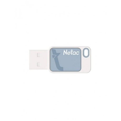 Флешка Netac UA31 32Gb (NT03UA31N-032G-20BL), USB2.0, голубая - фото 1