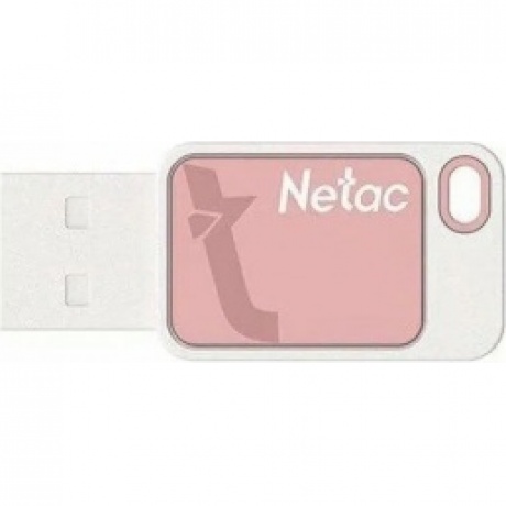 Флешка Netac UA31 32Gb (NT03UA31N-032G-20PK), USB2.0, розовая - фото 2
