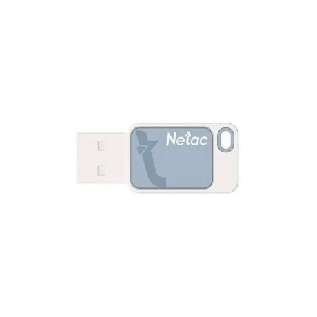Флешка Netac UA31 8Gb (NT03UA31N-008G-20BL), USB2.0, голубая - фото 2