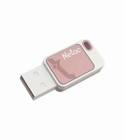 Флешка Netac UA31 8Gb (NT03UA31N-008G-20PK), USB2.0, розовая