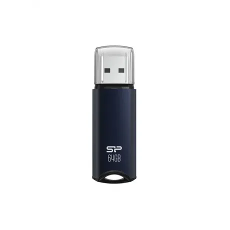 Флешка Silicon Power 64Gb Marvel M02 SP064GBUF3M02V1B, Blue