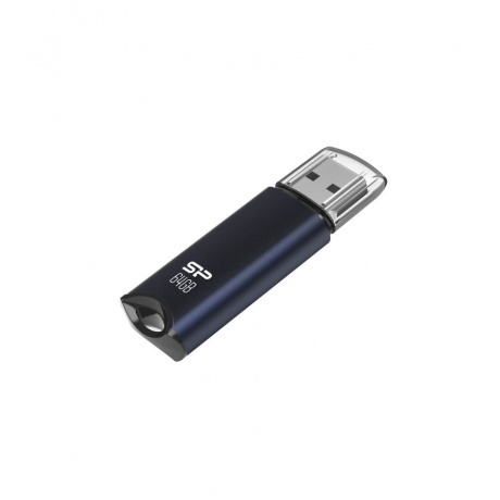 Флешка Silicon Power 64Gb Marvel M02 SP064GBUF3M02V1B, Blue - фото 2