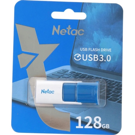 Флешка 128Gb Netac U182 USB 3.0 NT03U182N-128G-30BL - фото 3