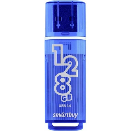Флешка 128Gb SmartBuy Glossy series USB 3.0/3.1 Gen.1 Dark Blue ...