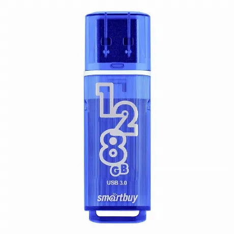 Флешка 128Gb SmartBuy Glossy series USB 3.0/3.1 Gen.1 Dark Blue ...
