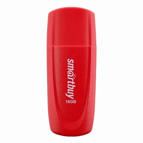Флешка 16Gb SmartBuy Scout Red SB016GB2SCR