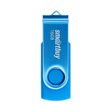 Флешка 16Gb SmartBuy UFD 2.0 Twist Blue SB016GB2TWB - фото 1