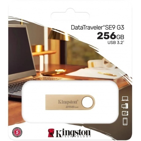 Флешка 256Gb Kingston DataTraveler SE9 G3 DTSE9G3/256GB - фото 3