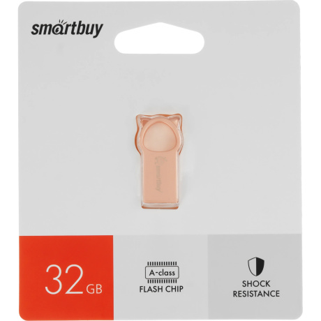 Флешка 32Gb SmartBuy MC5 Kitty USB Pink SB032GBMC5 - фото 3