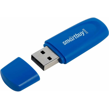 Флешка 32Gb SmartBuy Scout Blue SB032GB2SCB - фото 2