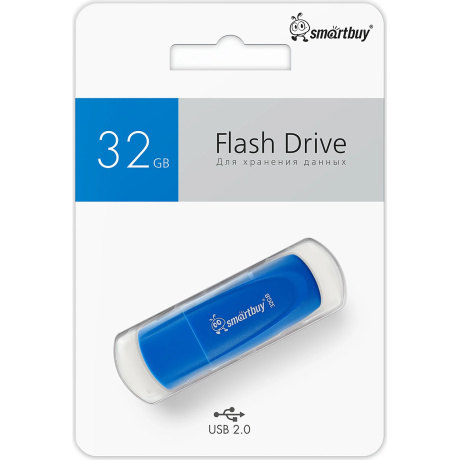Флешка 32Gb SmartBuy Scout Blue SB032GB2SCB - фото 4