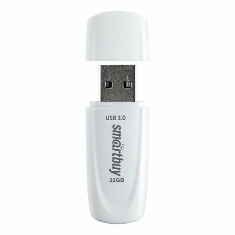 Флешка 32Gb SmartBuy Scout USB 3.1 White SB032GB3SCW - фото 2