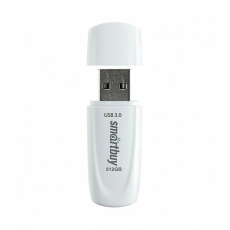 Флешка 512Gb SmartBuy Scout USB 3.1 White SB512GB3SCW - фото 1