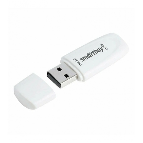 Флешка 512Gb SmartBuy Scout USB 3.1 White SB512GB3SCW - фото 2