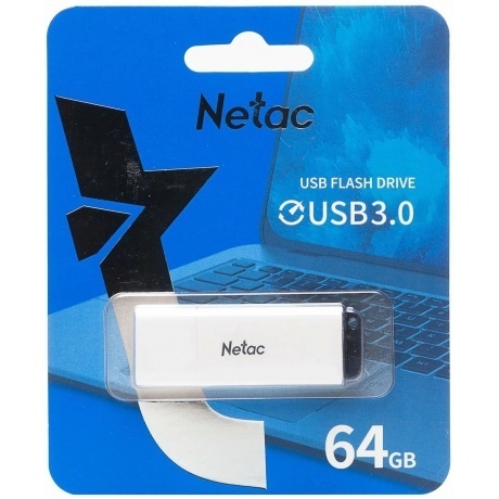 Флешка 64Gb Netac U185 NT03U185N-064G-20WH - фото 2