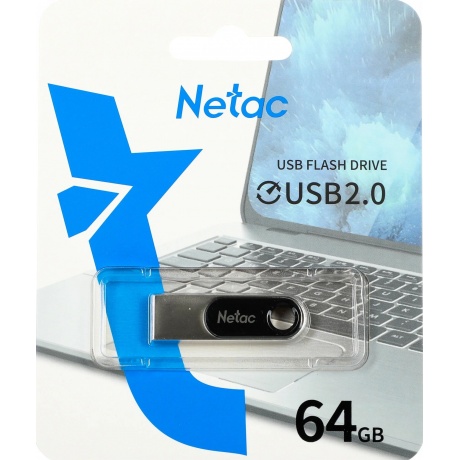 Флешка 64Gb Netac U278 USB 2.0 NT03U278N-064G-20PN - фото 4