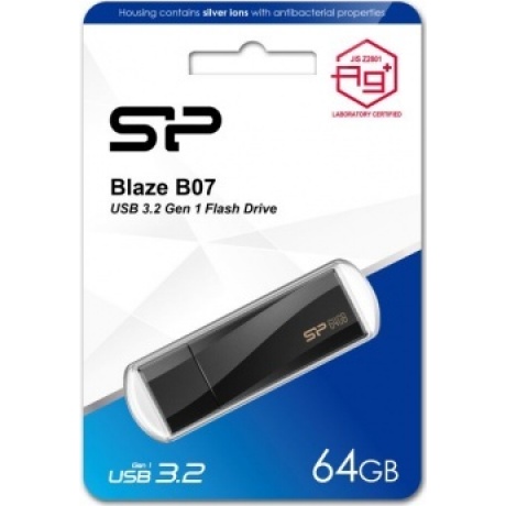 Флешка 64Gb Silicon Power Blaze B07 SP064GBUF3B07V1K - фото 3