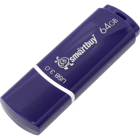 Флешка 64Gb SmartBuy Crown SB64GBCRW-Bl - фото 1