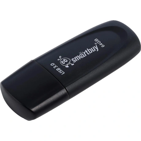Флешка 64Gb SmartBuy Scout USB 3.1 Black SB064GB3SCK