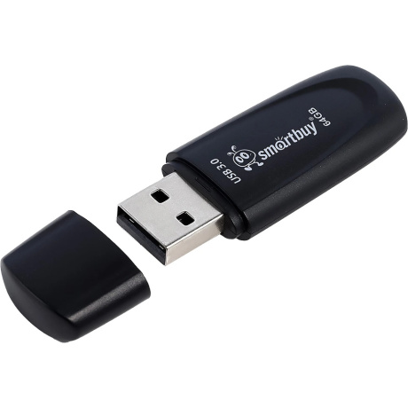 Флешка 64Gb SmartBuy Scout USB 3.1 Black SB064GB3SCK - фото 2