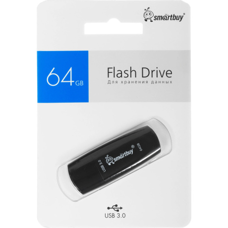 Флешка 64Gb SmartBuy Scout USB 3.1 Black SB064GB3SCK - фото 5