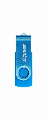 Флешка 64Gb SmartBuy UFD 2.0 Twist Blue SB064GB2TWB