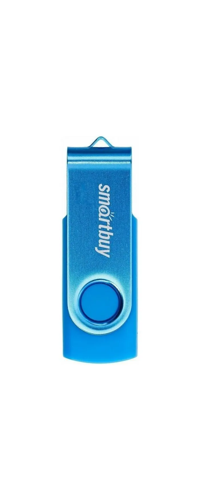 Флешка 64Gb SmartBuy UFD 2.0 Twist Blue SB064GB2TWB - фото 1