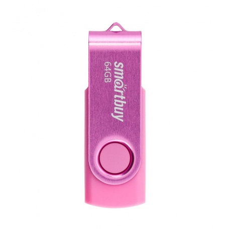 Флешка 64Gb SmartBuy UFD 2.0 Twist Pink SB064GB2TWP - фото 1