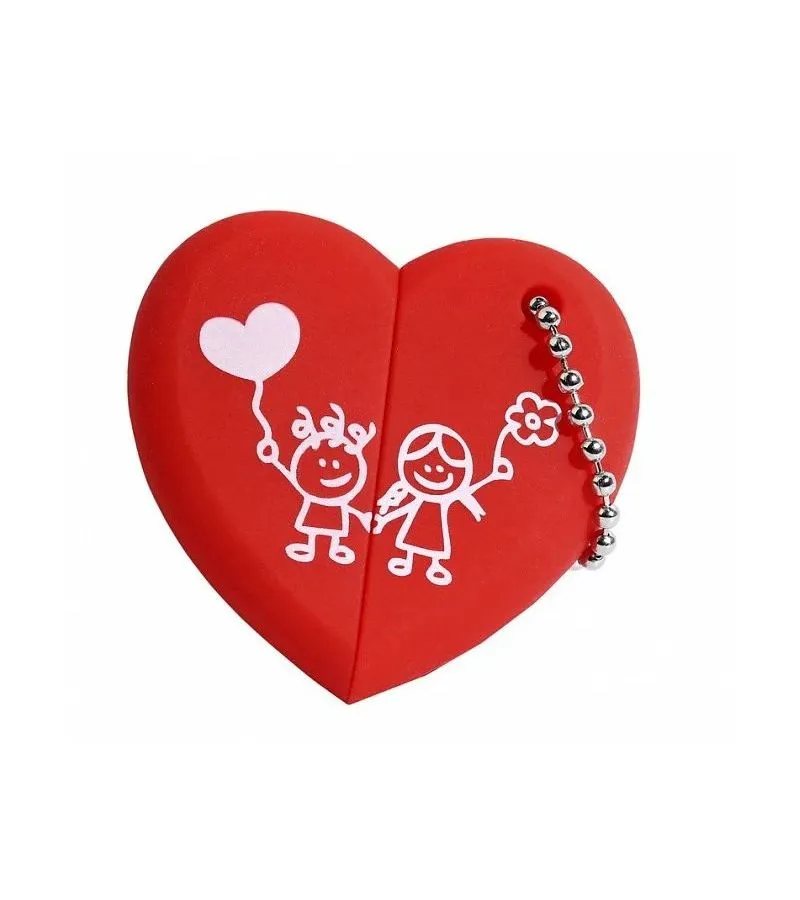 Флешка 64Gb SmartBuy Wild Series USB Heart SB64GBHeart - фото 2
