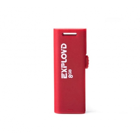 Флешка 8Gb Exployd 580 EX-8GB-580-Red - фото 1