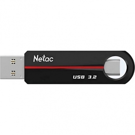 Флешка Netac US18 NT03US18C-256G-32BK 256GB black - фото 1