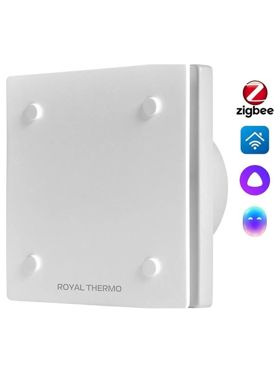Вентилятор вытяжной Royal Thermo RAFC 100 White - фото 1