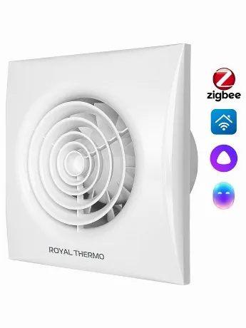 Вентилятор вытяжной Royal Thermo Sunrise RAFR 120 V с обратным к...
