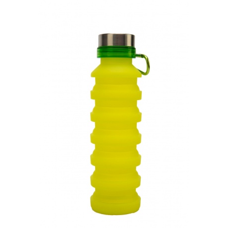 Бутылка для воды силиконовая складная Bradex TK 0271, 0,5л - фото 2