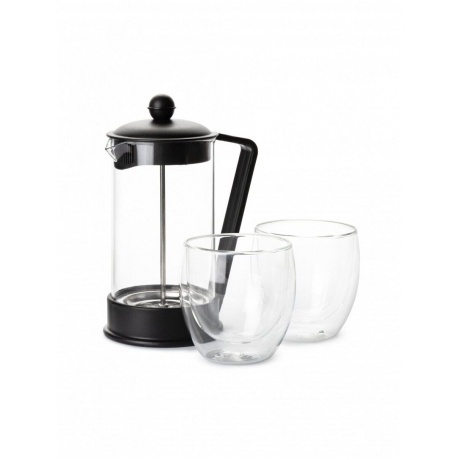 

Набор для горячих напитков УЮТНЫЙ ВЕЧЕР 3пр (френч-пресс + термобокал 2шт) ATTRIBUTE TEA NC2227