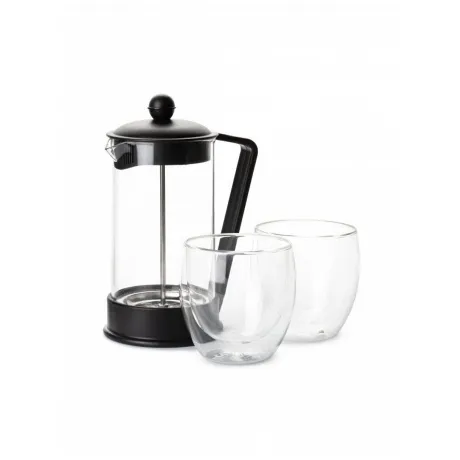 Набор для горячих напитков УЮТНЫЙ ВЕЧЕР 3пр (френч-пресс + термо...