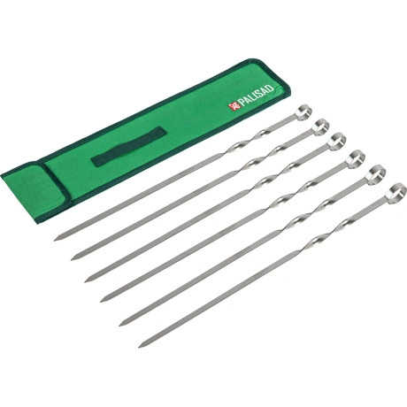 Шампуры с чехлом PALISAD 69573, 45 см (6 шт.) Camping