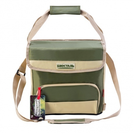 Термосумка Biostal Кемпинг TC-15G 15 л зеленый - фото 3